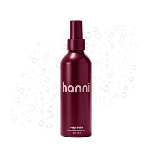 HANNI Water Balm Hydrating Body Mist, Moisturizer Spray with Hyaluronic Acid for All Skin Types, Lotion Replacement, 200 mL / 6.76 fl oz-VivaGrace Women