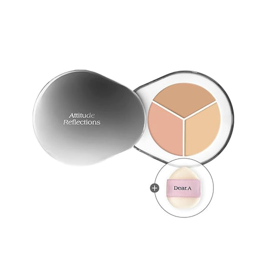 Dr.Althea Dear.A Perfect Cover Concealer Palette C01 - Vegan Fomula, Conceal, Cover, Correct, Contour, Highlight, Multi concealer balette, Finger puff included (C01)-VivaGrace Women