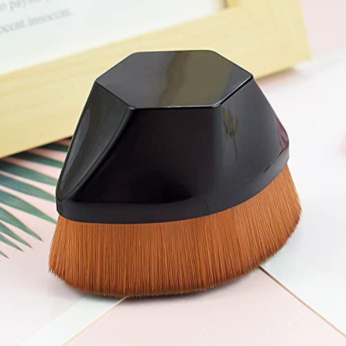 Mushroom Head Air Cushion CC Cream Natural Foundation,Phoera Powder, Bright Makeup Base Long Lasting with Makeup Sponge and Flat Top Kabuki Foundation Brush (# 02 Natural)-VivaGrace Women