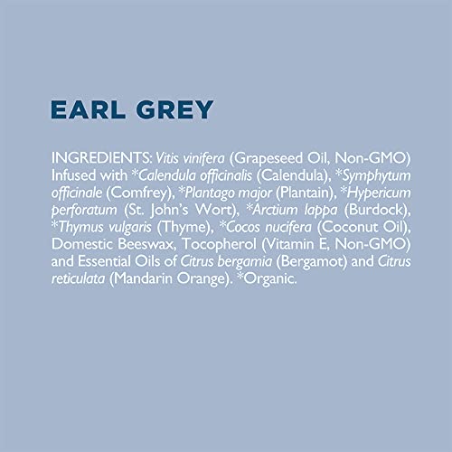 Natural Earl Grey Lip Balm, Bergamot Essential Oils Paraben Free, Healthy Lip Balm For Dry Cracked Lips 2 Pak With Organic Coconut Oil No Synthetic Fragrance Made In USA Ora's Amazing Herbal 2 Pak-VivaGrace Women