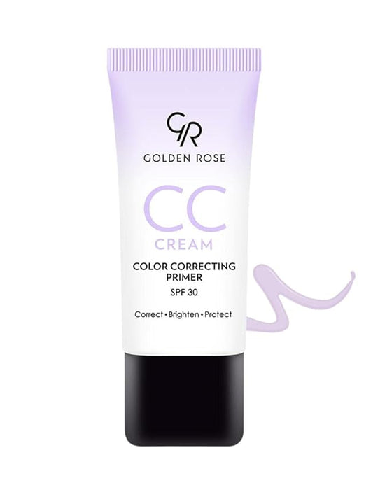 Golden Rose Makeup CC Cream Color Correcting Primer - (Violet)-VivaGrace Women