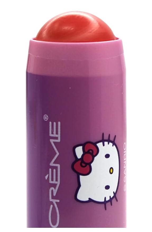 The Crème Shop X HELLO KITTY(PURPLE) 2-IN-1 LIP AND CHEEK TINTED STICK - PRETTY BOW, Pink-VivaGrace Women