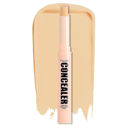 Kaely PROFESSIONAL MAKEUP Correcting Concealer Stick,Medium Coverage Concealer Crayon,under Eye Brightener Concealer for Dark Circles,corrector de ojeras,Lightweight,Vegan,04 VANILLA-VivaGrace Women