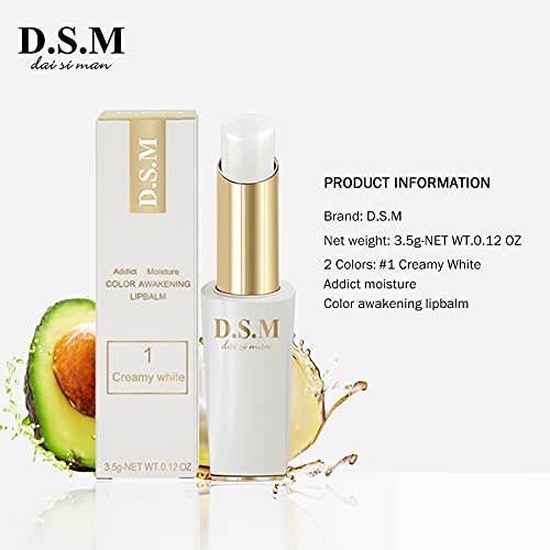 Lip Balm Chapstick Hydrating Lip Conditioner Soothing Moisturize Lip Care Lip Butter 0.12 OZ-VivaGrace Women