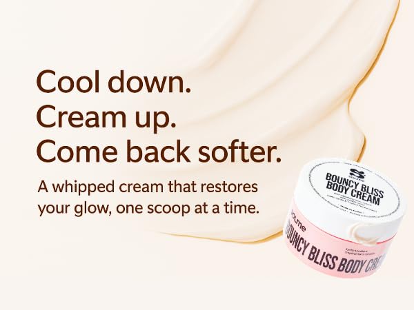 SOLME Brazilian Bum Bum Body Lotion Bouncy Bliss | Skin Tightening Body Butter with Coconut & Jojoba Oil, Collagen & Avocado Extract | Glowing Skin | Peach Vanilla Scent | K-Beauty, 6.76 fl. oz.-VivaGrace Women