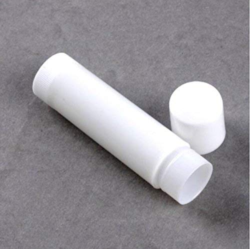 50PCS 5ml Empty Refill White Plastic Lip Gloss Balm LipStick Tubes Sample Packing Vials Holder Bottles DIY Beauty Tool-VivaGrace Women