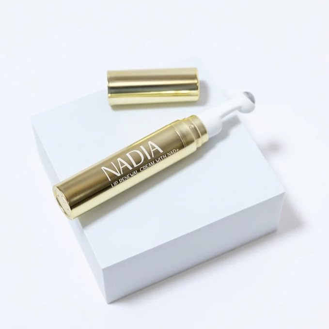 NADIA Lip Renewal Cream with NAD+ 10 ml / 0.34 fl oz (Made in USA)-VivaGrace Women