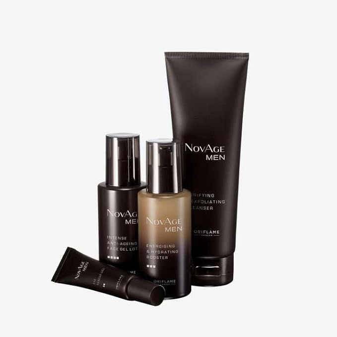 Nov Age Men Anti-Aging Skin Care Set for Ultimate Skin Full Of Set Skin Treatment by Sweden NOVAGE-VivaGrace Women