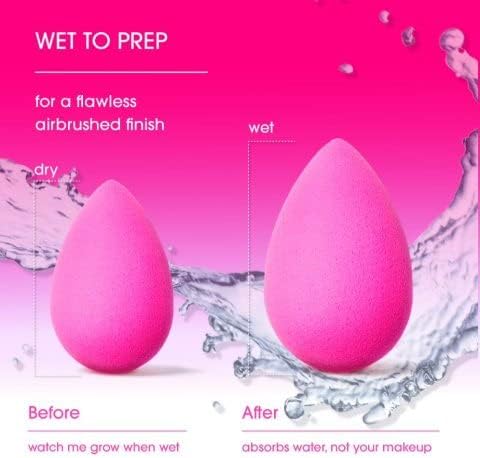 Beautyblender® | Nova Beauty Blender Makeup Sponge, Super-Soft Foam Easily Blends Foundations, Powders & Creams, Made in USA, Reusable, Washable, Streak Free Application, Vegan, Cruelty Free-VivaGrace Women