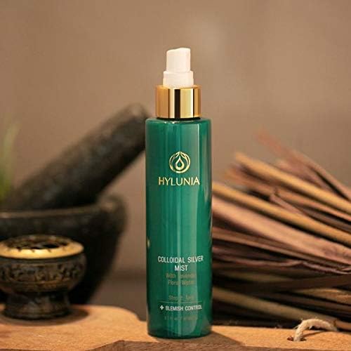 Hylunia Colloidal Silver Mist Toner 5.1 fl. oz. – Hydrating Versatile Toner for Acne-Prone Inflamed Skin | Infused with Colloidal Silver & Lavender for Glowing Skin Cuts & Burns, Body-Refresher-VivaGrace Women