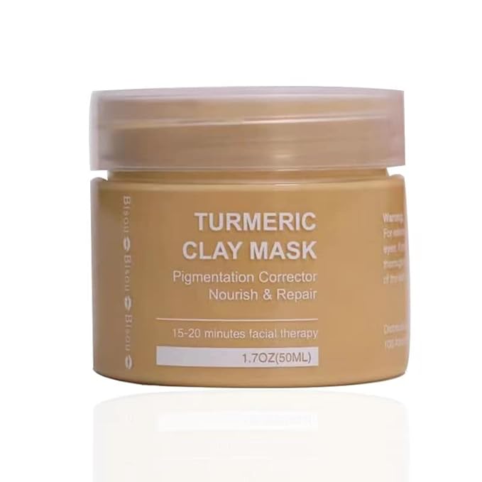 Turmeric Clay, Dead Sea Mud & Charcoal Gel Face Mask Trio With Applicator, Deep cleansing Clay and Mask Applicator, Facial Therapy PH Balanced Hypo-allergenic (3 Sets Mud Mask)-VivaGrace Women