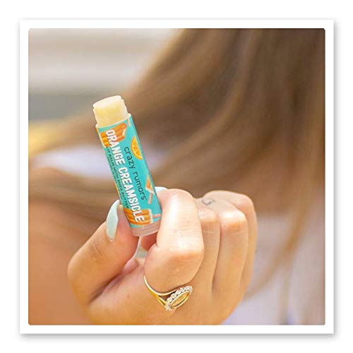Crazy Rumors Orange Creamsicle Lip Balm. 100% Natural, Vegan, Plant-Based, Made in USA (1-Pack)-VivaGrace Women