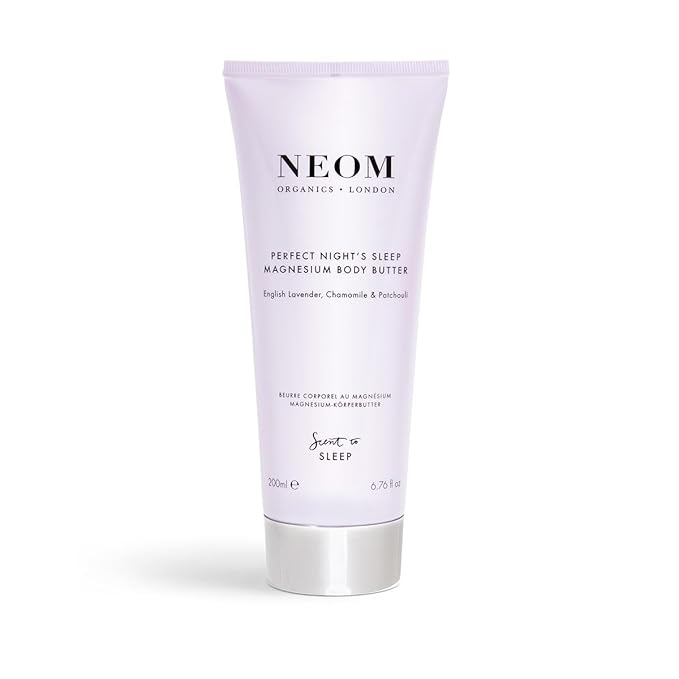 Neom - Magnesium Body Butter | 6.76 Fl Oz (200ml) | Lavender, Chamomile, & Patchouli | Lotion for Sleep with Essential Oils | 100% Natural Fragrances | Nourish & Soften | Signature Sleepy Scent-VivaGrace Women