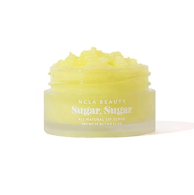 NCLA - Natural Sugar, Sugar Lip Scrub | Vegan, Cruelty-Free, Clean Skincare (Pineapple)-VivaGrace Women