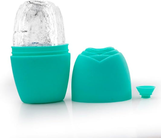 LATME Ice Cube Roller for Face Eyes,Reusable Silicone Ice Mold,Womens Gifts,Face Massager Roller Puffiness Migraine Pain Relief and Minor Injury-VivaGrace Women