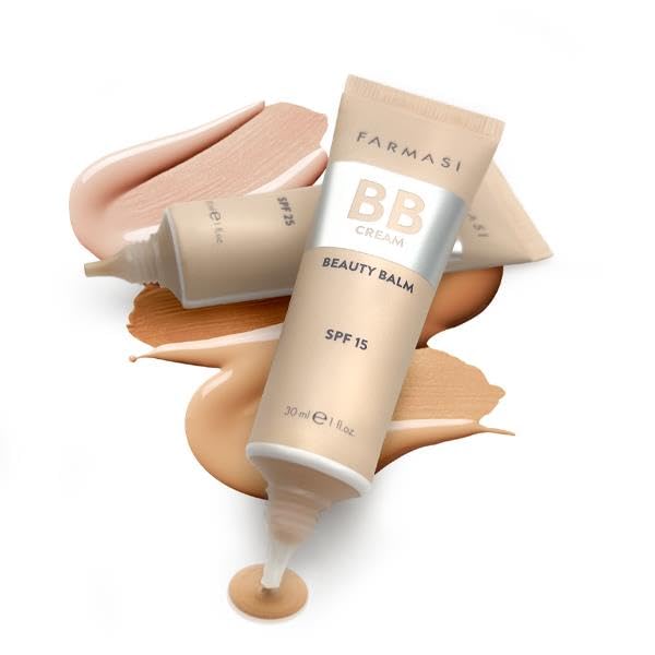 FARMASi Make Up BB Cream Beauty Balm, Full-Coverage Foundation, Concealer, Moisturizer BB Cream for All Skin Types, 1 fl. oz. / 30 ml (Light)-VivaGrace Women