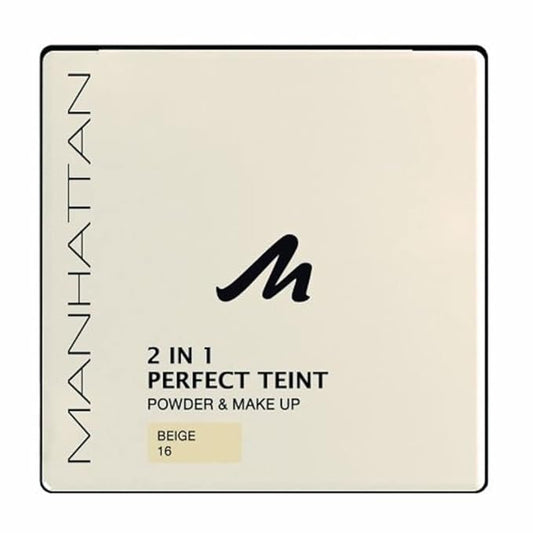 Manhattan Perfect Teint 17310 Powder and Make-Up Beige by Manhattan-VivaGrace Women