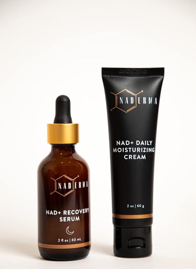 Naderma Recovery Set (NAD+ Daily Moisturizing Cream and NAD+ Recovery Serum)-VivaGrace Women
