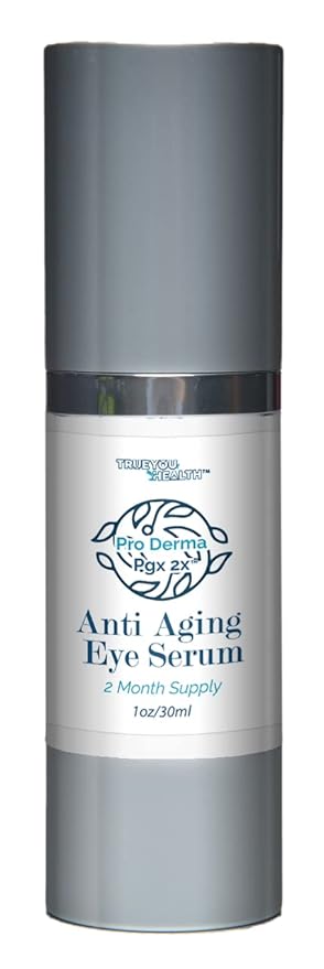 Pro Derma Pgx 2x Anti Aging Eye Serum - 2 Month Supply - Improved Formula to Promote Youthful Appearance - Support Reduced Puffiness & Undereye Bags - Minimize Appearance of Wrinkles & Dark Circles-VivaGrace Women
