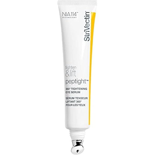 StriVectin Tighten & Lift Peptight 360 Degree Eye Serum with Tightening & Brightening Peptides for Wrinkles, Under Eye Bags and Puffiness, 1 fl. Oz-VivaGrace Women