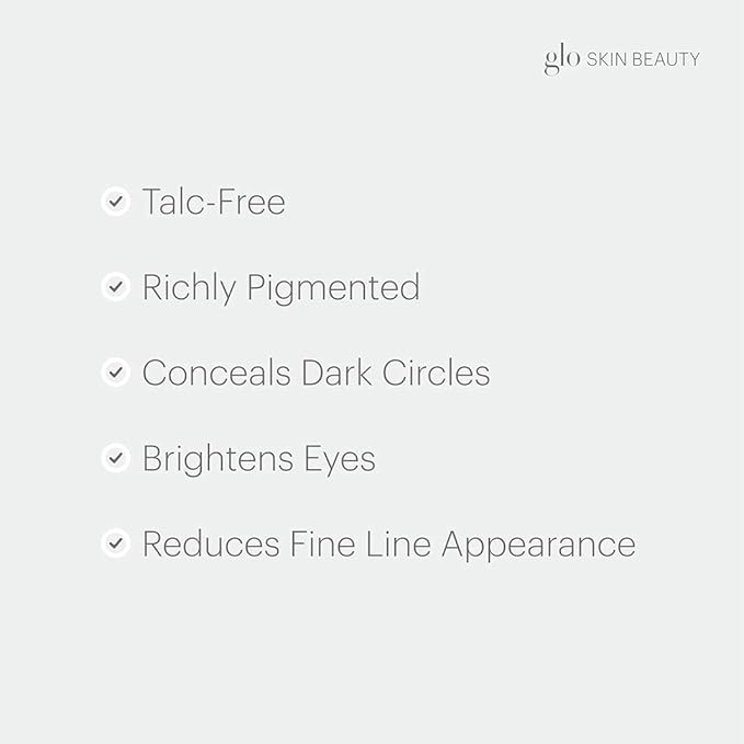 Glo Skin Beauty Under Eye Concealer Makeup with Duo Shades for Custom Blending - Corrects & Conceals Dark Circles & Redness - Buildable Longwearing Coverage (Honey)-VivaGrace Women