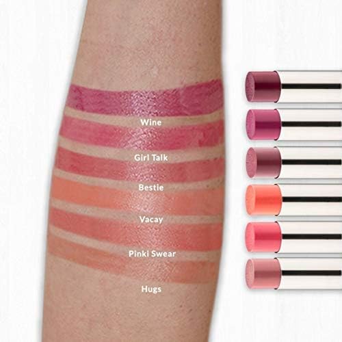 Vasanti Best Balm Forever (BBF) Tinted Lipbalm - Loaded with nourishing natural oils and butters for ultra hydration and long lasting comfort. (Pinki Swear - Warm Pink)-VivaGrace Women