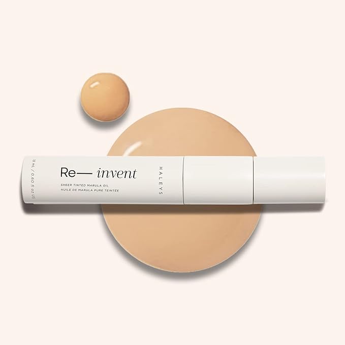 HALEYS Re-invent Sheer Tinted Marula Oil (Fair Cool), Skin Tint, Tinted BB Moisturizer, Tinted Foundation, Face Oil, Hydrate Skin, Flexible Shades, Low to Med Coverage, For All Skin Types-VivaGrace Women