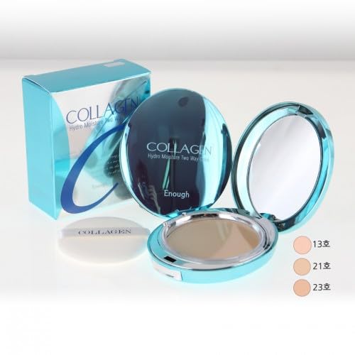 Enough Collagen Hydro Moisture Two Way Cake SPF25 PA++ #21 (including Refill) 13g-VivaGrace Women
