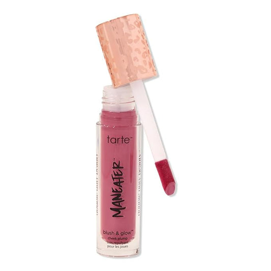 Tarte Maneater Blush And Glow Cheek Plump Full Size 8ML (Fuchsia, 8mL), 0.27 Fl Oz (Pack of 1)-VivaGrace Women