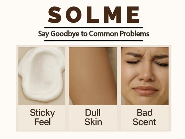 SOLME Brazilian Bum Bum Body Lotion Bouncy Bliss | Skin Tightening Body Butter with Coconut & Jojoba Oil, Collagen & Avocado Extract | Glowing Skin | Peach Vanilla Scent | K-Beauty, 6.76 fl. oz.-VivaGrace Women