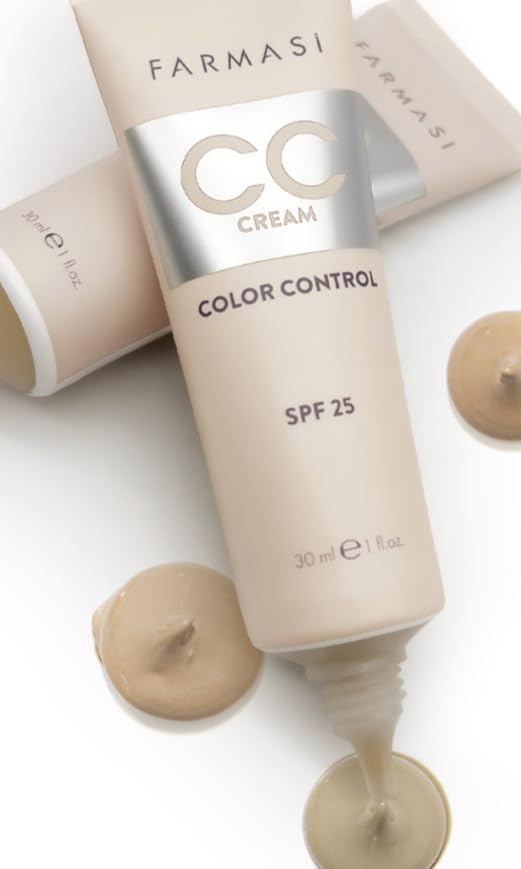 FARMASi Make Up BB Cream Beauty Balm, Full-Coverage Foundation, Concealer, Moisturizer BB Cream for All Skin Types, 1 fl. oz. / 30 ml (Light)-VivaGrace Women