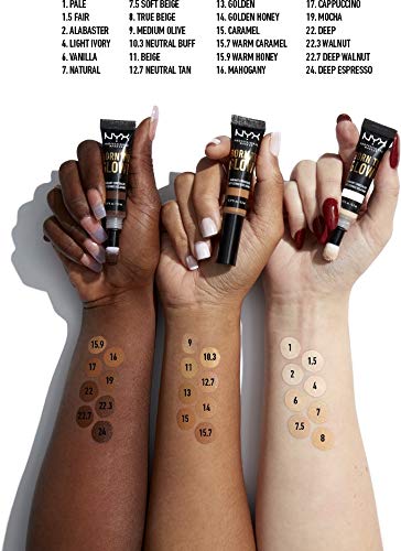 NYX PROFESSIONAL MAKEUP Born To Glow Radiant Concealer, Medium Coverage - Vanilla-VivaGrace Women