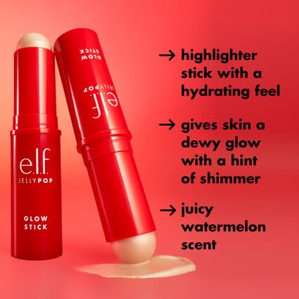 e.l.f. Jelly Pop Glow Stick, 0.28 Fl Oz (Pack of 1), Golden Shimmer-VivaGrace Women