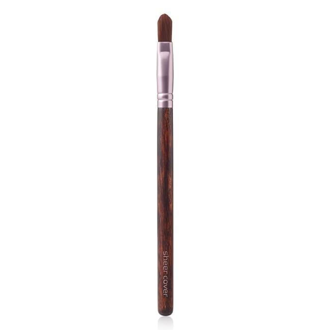Sheer Cover Studio – Conceal and Brighten Highlight Trio – Two-Toned Concealers – Shimmering Highlighter – Medium/Tan Shade – With FREE Concealer Brush – 3 Grams-VivaGrace Women
