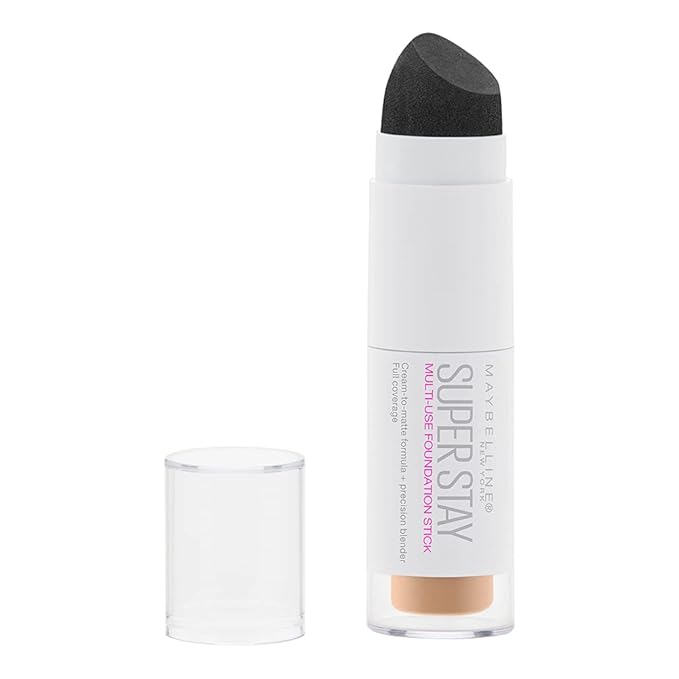 Maybelline New York Super Stay Foundation Stick For Normal to Oily Skin, Buff Beige, 0.25 oz.-VivaGrace Women