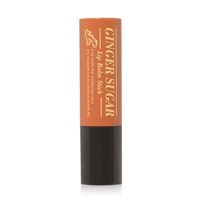 ETUDE Ginger Sugar Lip BalmStick Treatment 4g | Gentle Korean Lip Skin Care| Smooth and Moist Lips| Natural Ingredients Nourish & Hydrate Ginger, Sugar, Shea Butter Give Moisturizing Relaxing Effect-VivaGrace Women