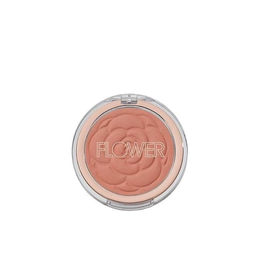 FLOWER Beauty By Drew Barrymore Blush Powder - Matte or Shimmer Natural Glow - Warms Complexion + Rosy Glow - Long-Lasting + Enhances Skin Tone - Blends on Smooth + Silky - Cruelty-Free + Vegan (Spic ed Petal)-VivaGrace Women