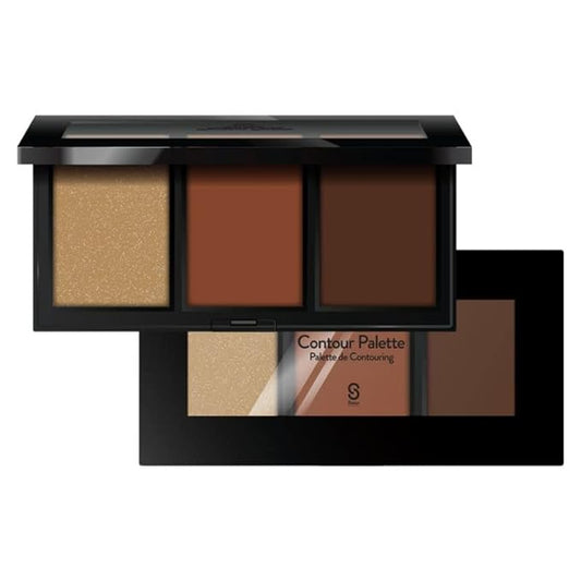 Sistar Shimmer Contour Palettes Define Natural Depth Lighten Darken Shading Bronzing And Highlighting-VivaGrace Women