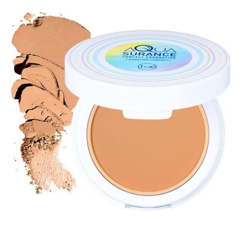 J.CAT BEAUTY Aquasurance Compact Foundation - Natural-VivaGrace Women