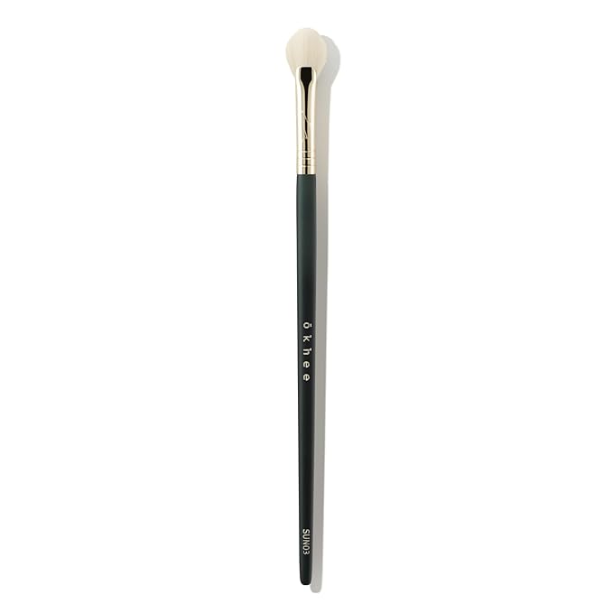 [SOO ADOR] okhee Nose Shading Fan Brush SUN03 - Precise Contouring for Nose and Small Details | Designed by K-Pop Makeup Artist Seo Ok | Makeup Brush Contour Brush-VivaGrace Women