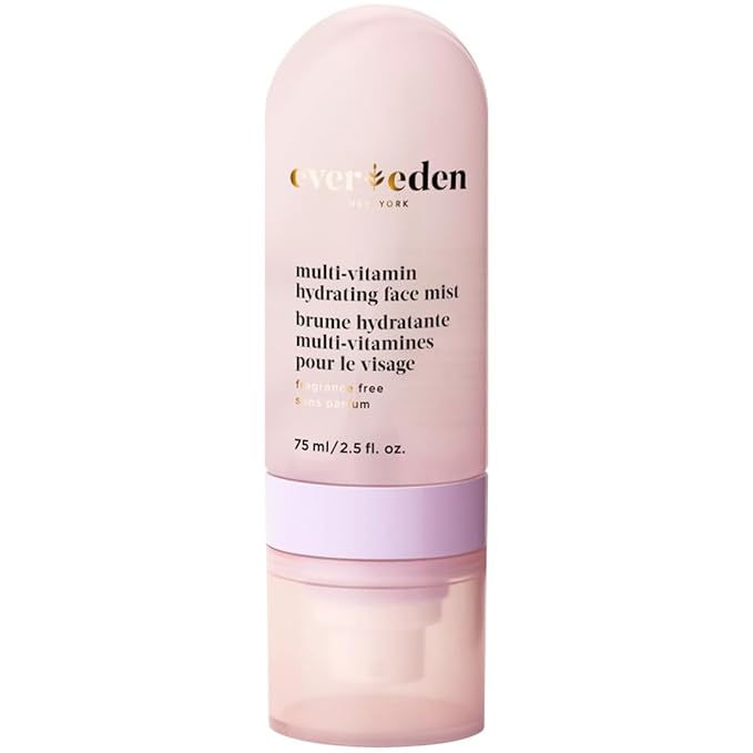 Evereden Kids Multi-Vitamin Hydrating Face Mist | Nourishing Face Spray, Preppy Skincare Essential for Ages 6+ | Clean Formula Safe for Sensitive Skin | Multi-Vitamin Complex, Peach & Mango Juice-VivaGrace Women