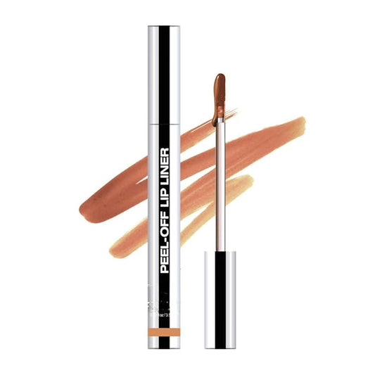 Longwear Peel-off Lip Stain Marker Peel Off with Vitamin E - Smudge-Resistant Lip Liner & Base for All Skin Types (01#)-VivaGrace Women