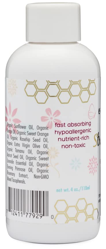 Era Organics Organic Stretch Mark Oil for Pregnancy - Extra Moisturizing Belly Oil for Pregnancy - Pregnancy Oil to Prevent Stretch Marks - Pregnancy Must Haves-VivaGrace Women