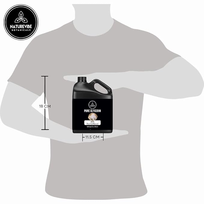 Naturevibe Botanicals Glycerine Liquid Oil 32 Ounces | 100% Pure and Natural | Great for Skin Care and Hair Care-VivaGrace Women