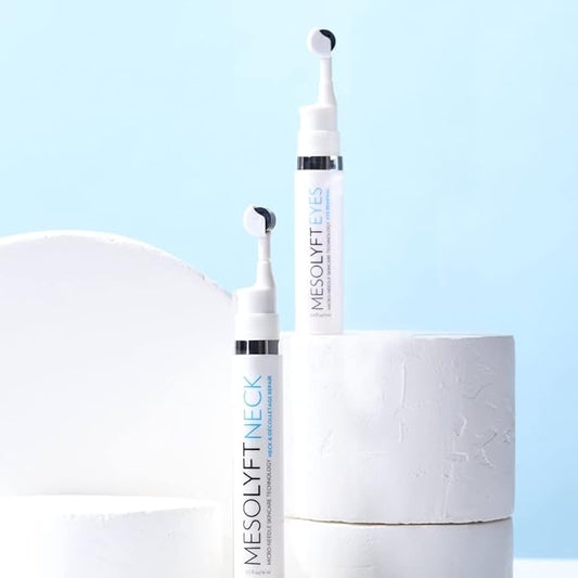 Neck & Eyes Combo Skincare Tool under Eye Serum With Neck Line Remover Neck and Décolletage Beuty Tool & Under Eye Wrinkle Filler Exfoliates the Skin, Visibly Firm & Smooth Necklines-VivaGrace Women