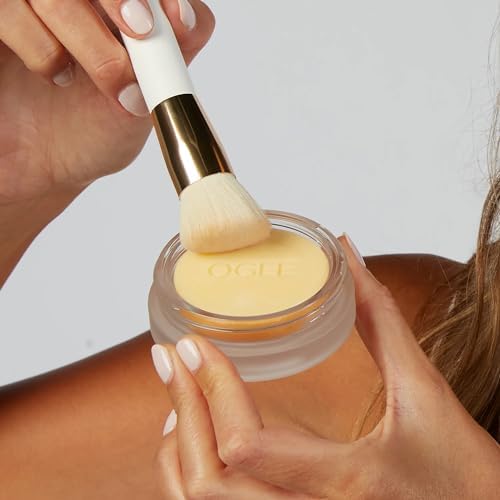 Ogee Makeup Brush Set - Includes Professional Quality Foundation Blender Brush, Ultra-Soft, Precision Brush & Makeup Brush Cleaner-VivaGrace Women