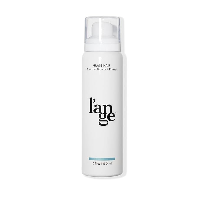L'ANGE HAIR Glass Hair Thermal Blowout Primer | Heat Protectant Spray for Frizz Control & Shine | Blow Dry Support Styling Mist | For All Hair Types | 5 fl oz-VivaGrace Women