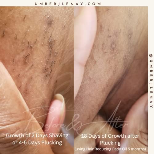 Hair Reducing Fade Oil - Sentive Strength (For sentive skin) Hair Growth Minimizer, Slow Down Facial Hair Growth for Women & Men, Hair Inhibitor Serum, Moisturizing & Soothing, 15ml-VivaGrace Women