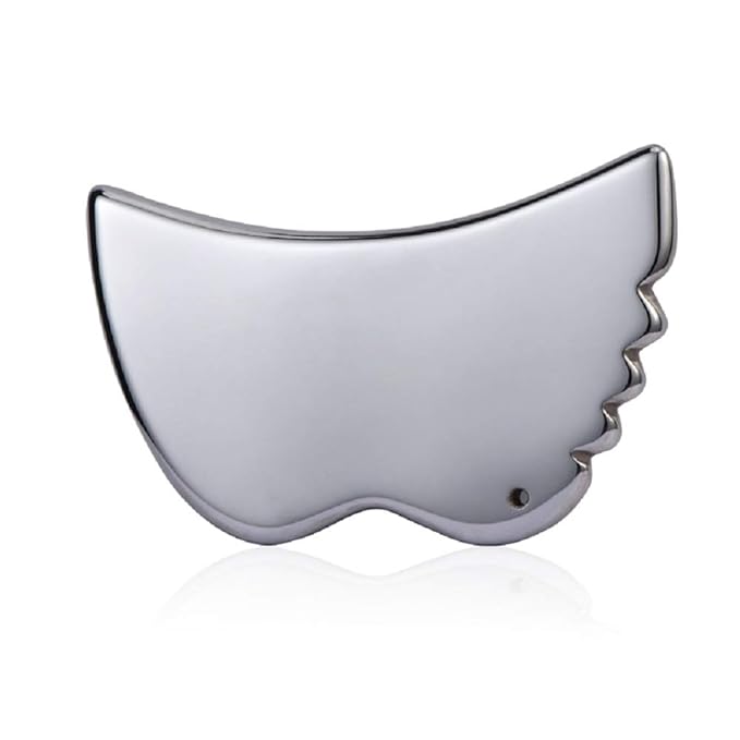 Terahertz Stone Gua Sha Scraping Tools Lymphatic Drainage Massager Facial Energy Beauty Myofascial Release Tool Linfatic Drainage-VivaGrace Women