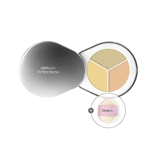Dr.Althea Dear.A Perfect Cover Concealer Palette - Vegan Fomula, Conceal, Cover, Correct, Contour, Highlight, Multi concealer balette, Finger puff included (C02)-VivaGrace Women
